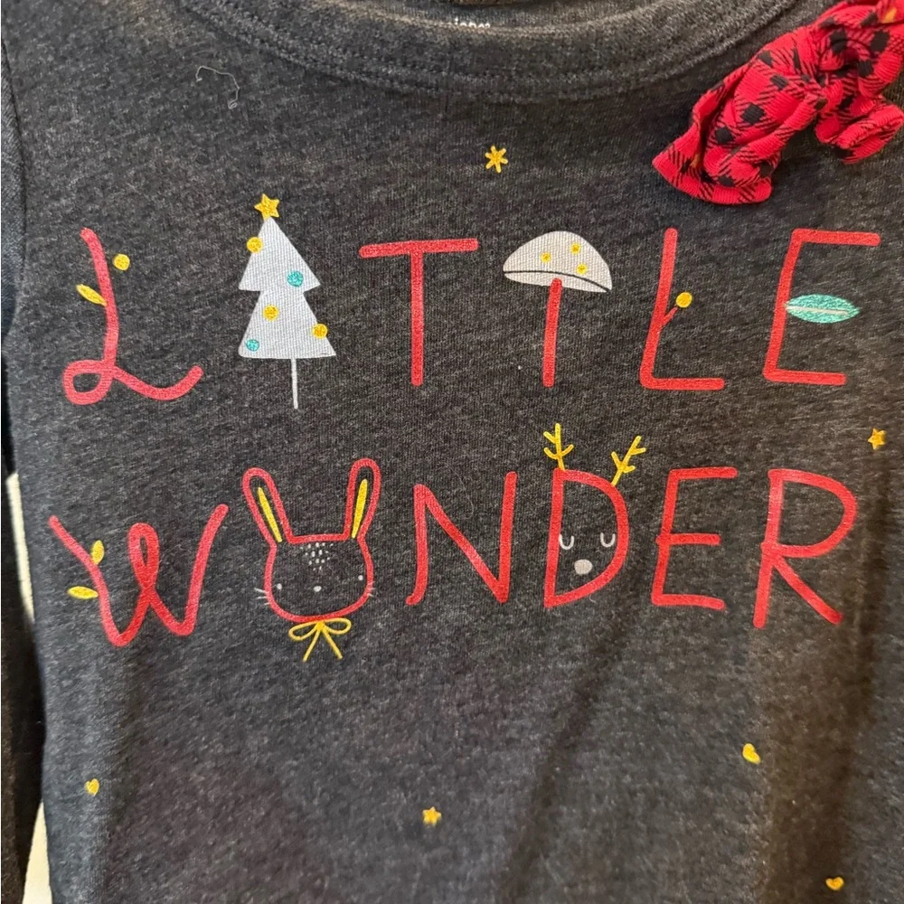 Baby GAP/First Impressions Toddler Girls Holiday Long Sleeve Shirts Bundle